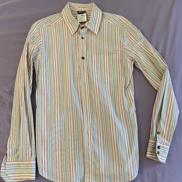 D&G Men's Button Down Dress Shirt - Picture 1 of 4